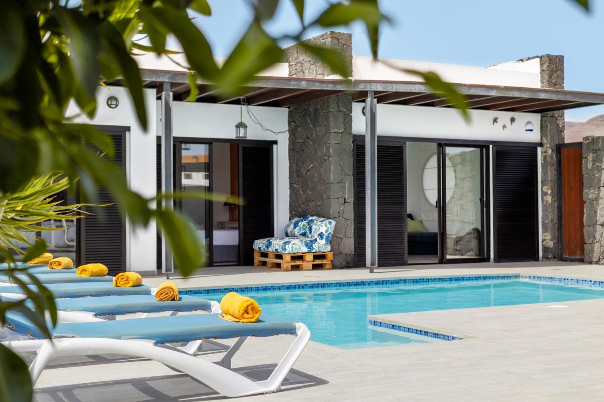 3 Bedroom Villa With Private Pool Close To Papagayo Beach Playa Blanca  Exterior foto